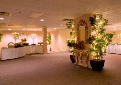 Banquet hall venue at King's Korner Catering in the Richmond area