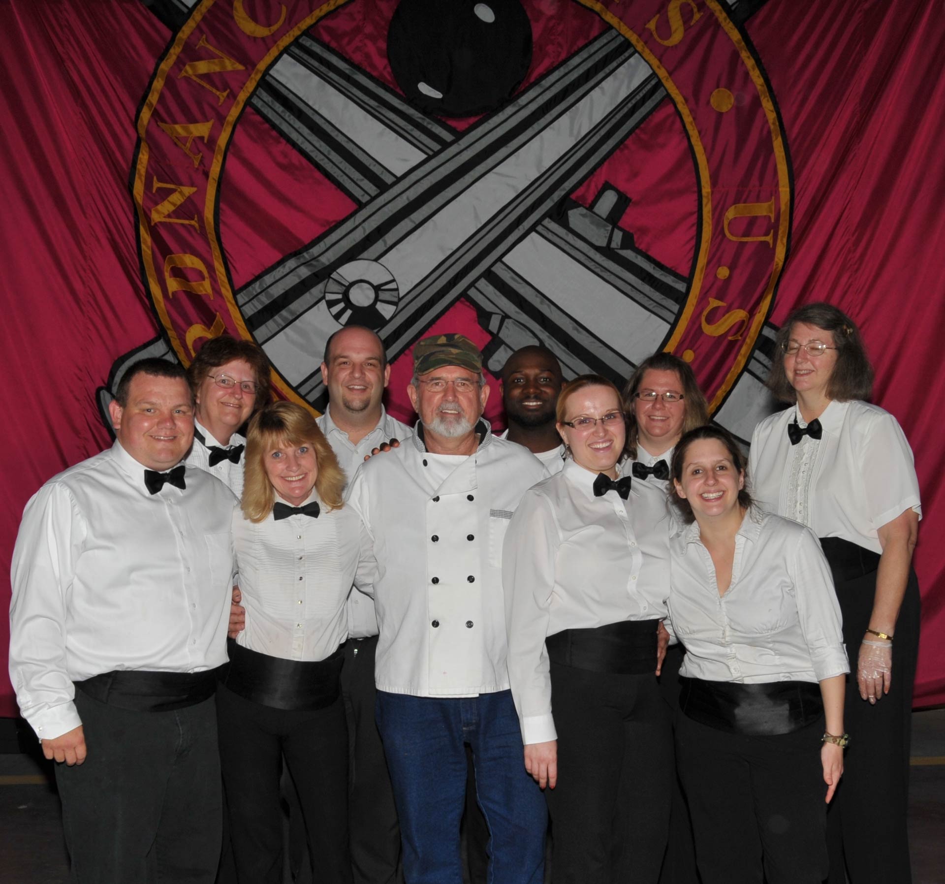 Our professional catering staff at the banquet hall