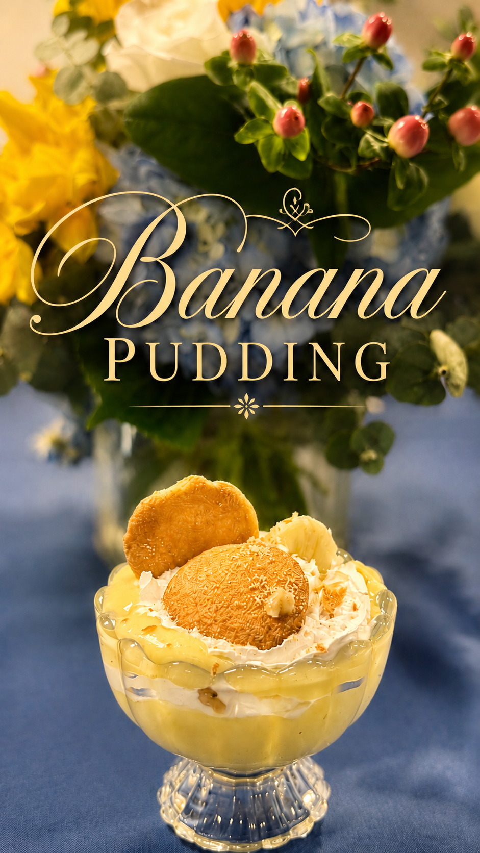 Banana pudding dessert catering