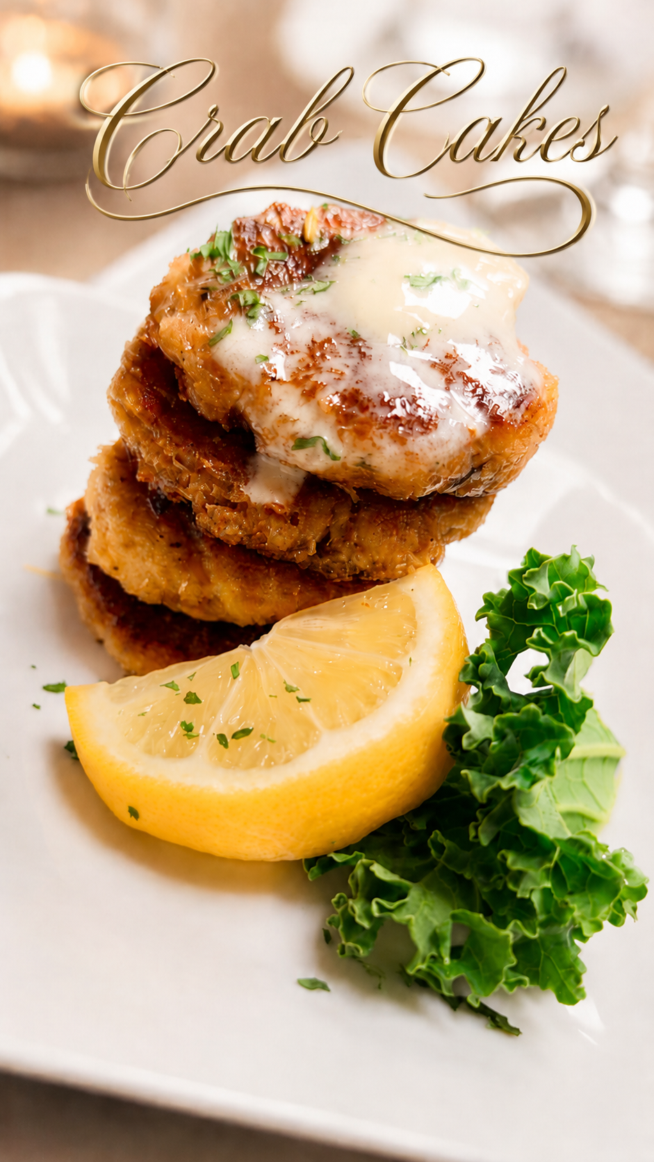 Crab cakes for catered events