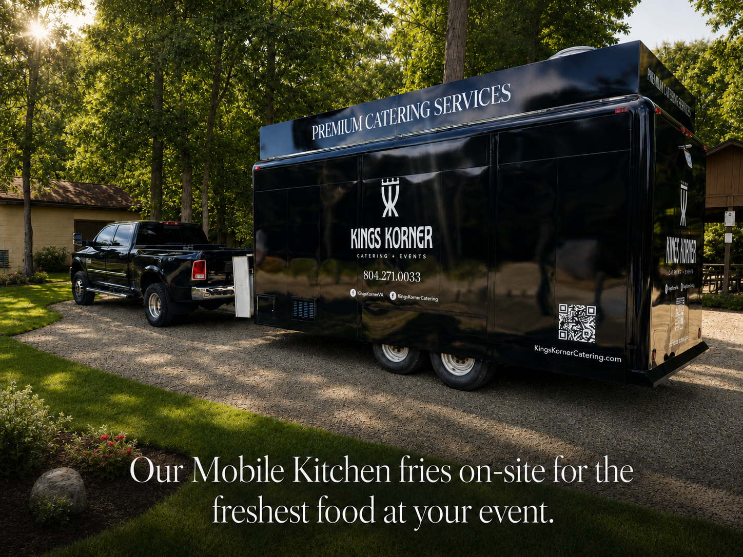 King’s Korner mobile kitchen and food truck for catering events